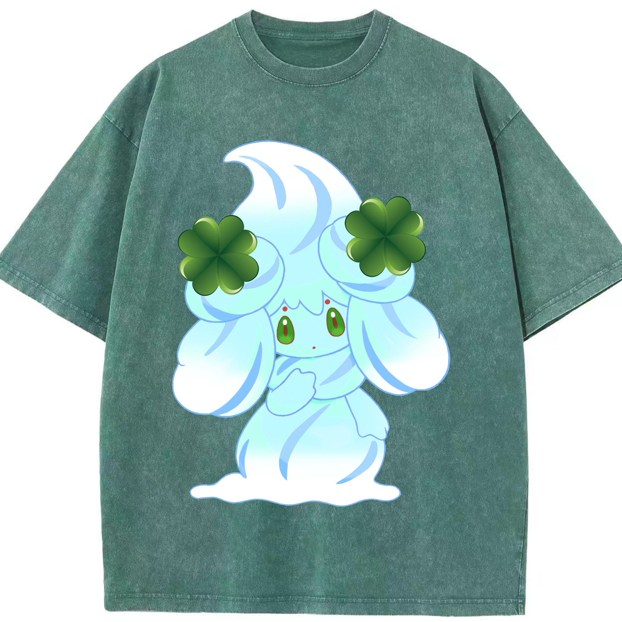 （画像用） ポケットモンスター Pokémon 綿100% ヴィンテージ風 半袖Tシャツ（フロントプリント）